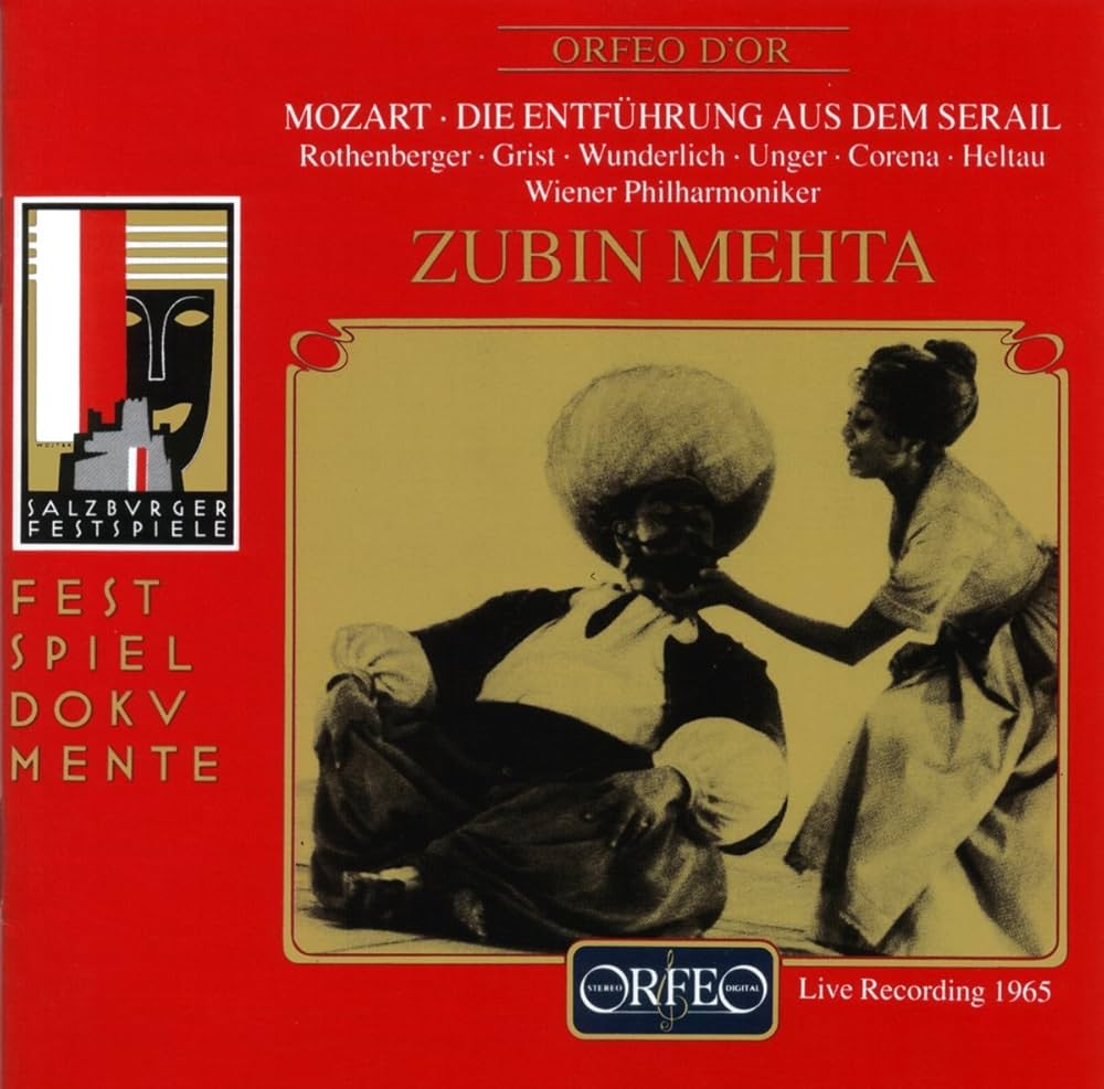モーツァルト : 歌劇 「後宮からの逃走」 (Wolfgang Amadeus Mozart : Die Entfuhrung aus dem Serail / Teatro alla Scala | Zubin Mehta) [2DV Amazon.co.jp: モーツァルト : 歌劇 「後宮からの逃走